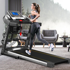 <span class=keywords><strong>Tapis</strong></span> <span class=keywords><strong>de</strong></span> course semi-commercial électronique 2HP, vitesse élevée 14 km/h, pour une remise en forme intense, pliable, avec écran LED - Product Image 1