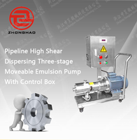 7.5KW Inline homogen Emulsifier pompa tinggi mikser geser untuk minyak bubuk cair pabrik makanan tanaman kimia-Motor inti