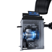 LEO L9030 Équilibreuse de roues 3D haute précision avec affichage numérique, 250W, mesure entièrement automatique 1g, 140 tr/min, 70kg