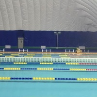 Dôme de piscine gonflable autoportant en PVC/PVDF ignifuge de haute qualité avec isolation thermique pour sports aquatiques toutes saisons