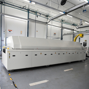 Four de refusion sans plomb KTR-1000 à 8-12 zones, système de convoyeur à air chaud, ligne de production de soudage de circuits imprimés, contrôle qualité SMT - Product Image 5