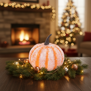 2026 Accessoires de décoration d'Halloween : Mini-modèles de citrouilles simulées en mousse, Légumes - Product Image 5