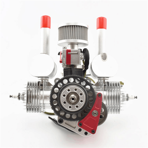Motor DLE60 EFI Original, Sistema de Potencia Especial para UAV, 60cc de Cilindrada, Arranque Eléctrico con Batería, Motor de Dos Tiempos para Avión RC de Ala Fija - Product Image 1
