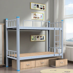 Bestseller Stapelbedden Kinderen Met Opslag Comfortabel Goed Stapelbed Met Trap Voor School Slaapzaal - Product Image 3