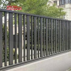 Clôture en aluminium à lames verticales <span class=keywords><strong>pour</strong></span> extérieur, design moderne inspiré d'Australie, idéale <span class=keywords><strong>pour</strong></span> jardin, maison et balcon – Meilleure vente - Product Image 1