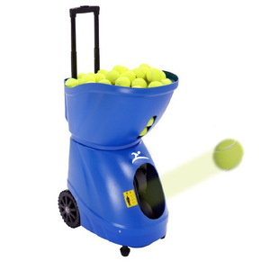 Máquina Lanzapelotas de Tenis con Capacidad para 150 Pelotas, Automática, Portátil, Equipo de Entrenamiento para Interiores, Azul Rey - Product Image 1