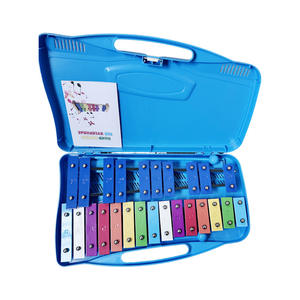 โรงงานผลิตเครื่องดนตรีเพื่อการศึกษาปฐมวัย คีย์บอร์ดอะลูมิเนียมสำหรับเด็กอนุบาล คีย์บอร์ด 25 คีย์ เครื่องดนตรีเสริมพัฒนาการ - Product Image 4