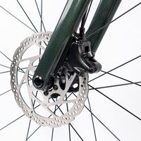 Vélo de Gravel G2max en Alliage Aéronautique, 24 Vitesses, Freins à Disque Hydrauliques RS, Fourche en Fibre de Carbone, 700C, Vélo d'Aventure