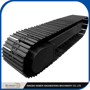 Châssis de chenille de train d'atterrissage chenillé en acier de 15 tonnes pour le génie mécanique et le broyeur de plate-forme de forage - Product Image 2