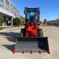 Promotion : Chargeuse-pelleteuse compacte tractable avec fonction de creusement arrière et chargeuse frontale hydraulique pour la construction