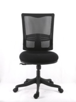 Chaise d'ordinateur de bureau de style moderne Utilisation exécutive Maille et tissu Manque de couleur avec accoudoir en option