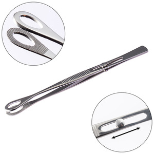 Kit d'outils professionnels en acier chirurgical pour piercing corporel, forceps à septum fendu, pinces de piercing, fournitures de tatouage en gros - Product Image 4