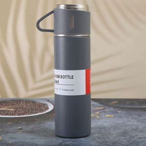 Gobelet isotherme en plastique et aluminium 500 ml (16,9 oz) – Luxe moderne, compatible lave-vaisselle et eau bouillante, unisexe, pour café - Product Image 4