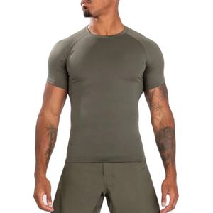 T-shirts à manches longues personnalisés de haute qualité pour hommes et femmes, imprimés, pour le surf et les sports, haut UPF 50+, t-shirts sans couture pour hommes - Product Image 1