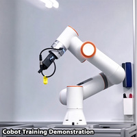 Petit robot collaboratif, bras robotique de 3 kg, FR3, 6 axes, précision de ±0,02 mm, pour le collage industriel, le traitement des métaux
