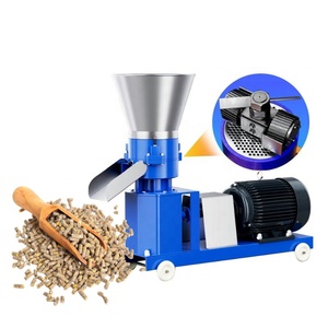 Precio de fábrica, uso agrícola, máquina de procesamiento de alimentos para aves de corral, molino de pellets de alimentación de pollo y cabra en África, máquina de pellets de alimentación - Product Image 1