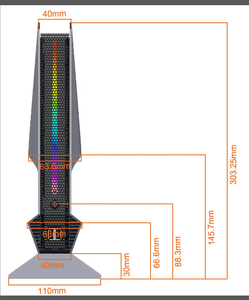 Ordinateur de bureau mini gamer Intel I9 <span class=keywords><strong>12900H</strong></span> RTX 3050 64 Go de RAM DDR4 NVME avec éclairage d'ambiance coloré - Product Image 2
