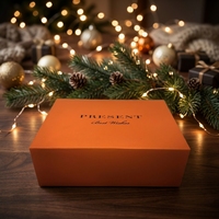 Boîte cadeau magnétique pliable personnalisée avec finition mate pour cosmétiques, électronique, vêtements, présentoir de marque, boîte cadeau magnétique