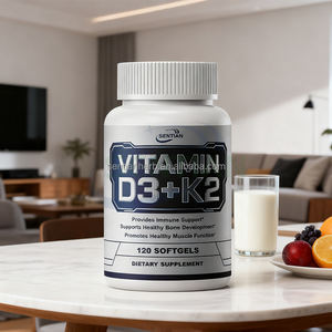 Suplemen Kesehatan Label Pribadi Vitamin <span class=keywords><strong>D3</strong></span> K2 <span class=keywords><strong>VIT</strong></span> Softgel Kalsium Liposomal Organik Kapsul Pendukung Kekebalan Tubuh, Tulang, dan Jantung - Product Image 3