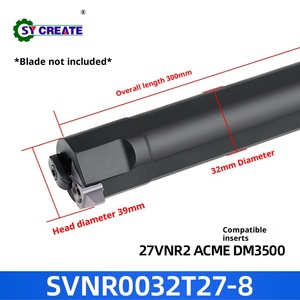 <strong>ACME</strong> Internal Thread Boring Bar SVNR0020R22 CNC External Turning <strong>Tool</strong> Holder Right Hand Holder Machine <strong>Parts</strong> - Product Image 5