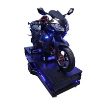 . Le plus récent appareil de course de moto électrique véritable simulateur de moto de conduite vr