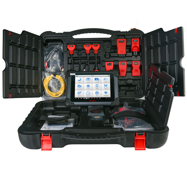 For Autel Maxisys MK908 PRO II PK MS908S Pro MS908SP MaxiCOM Auto CAR Diagnostic Tool+ECU Coding J2534 Car Programming Tool