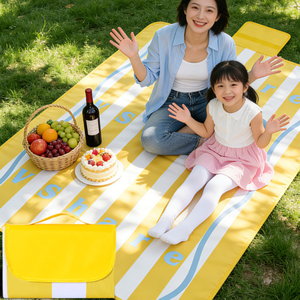 Tappetino da Campeggio Personalizzato OEM in Tessuto Oxford, 3 Strati Impermeabili, Pieghevole, per Picnic, Escursioni, Viaggi, Parchi e Concerti - Product Image 5