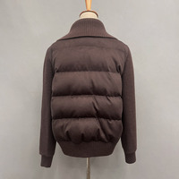Veste d'hiver rembourrée pour femme, 90% duvet de canard blanc, fourrure de vison véritable, polaire brossée, style bomber