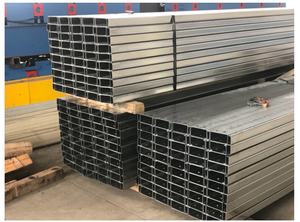 A36 Galvanizado Sección fría Acero Estructural <span class=keywords><strong>C</strong></span> Forma Perfil Canal Puntal de acero Ranurado <span class=keywords><strong>C</strong></span> U Z Viga <span class=keywords><strong>C</strong></span> Acero Purlin - Product Image 2