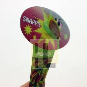 3D Shades Sunscreen Venus Flytrap Dionaea muscipula lenticular <span class=keywords><strong>planta</strong></span> de jardín etiqueta - Product Image 6