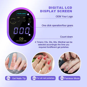 Nouvelle Lampe UV LED 150W Haute Puissance pour Séchage des Ongles, Marque Privée, 57 Lumières, Professionnelle, avec Support Téléphone, Outil de Salon, Vente en Gros - Product Image 5