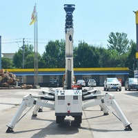 Petite grue d'araignée de chenille d'araignée 1.2Ton 2Ton grue d'araignée pour le travail de levage extérieur