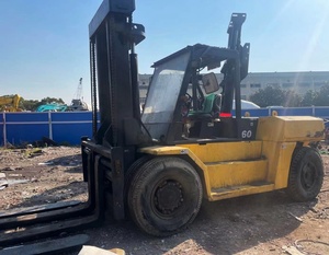 Chariot élévateur diesel Komatsu FD160 d'occasion de haute qualité, 16 tonnes, moteur, pompe, boîte de vitesses inclus, rapport inclus, origine Japon - Product Image 5