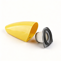 Aspirateur automobile portable de petite taille avec logo personnalisé, alimenté par batterie, en ABS, optimisé pour le nettoyage des espaces étroits, y compris les porte-gobelets