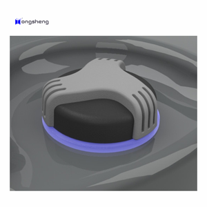 HT-B227 Valve de commande de spa portable contemporaine en plastique, interrupteur cascade, contrôle <span class=keywords><strong>du</strong></span> débit d'eau, 40 jets, lumière colorée, <span class=keywords><strong>villa</strong></span> - Product Image 2