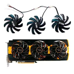 Mới Tự Làm Gpu Fan 85Mm 4Pin DC 12V 0.35 Thích Hợp Cho Sapphire <span class=keywords><strong>R9</strong></span> 290X <span class=keywords><strong>290</strong></span> 280 Hơi-X OC Bạch Kim <span class=keywords><strong>Card</strong></span> Đồ Họa Quạt Làm Mát - Product Image 1
