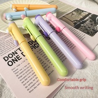Surligneur créatif anti-stress à roulettes, vente en gros, pour étudiants, marquage des points clés, prise de notes, stylo esthétique pour journal intime