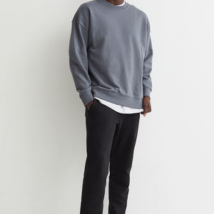 Sweat-shirts pour hommes personnalisés en noir, style streetwear, sweat-shirts chauds pour l'hiver pour hommes - Product Image 2