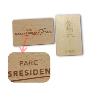 แท็กไม้ NFC RFID ขนาดเล็กแบบกำหนดเองได้ สำหรับบัตรสมาชิกโรงแรมและธุรกิจ พร้อมคุณสมบัติกันน้ำ สำหรับการควบคุมการเข้าออกและการชำระเงิน - Product Image 2