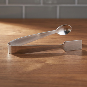 Stainless Steel Ice Tongs Minimalist <b>Bar</b> <b>Tools</b> Reusable Handle for Cocktail Making - Product Image 5