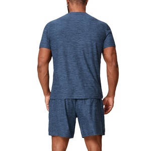 Proveedor de Camisetas de Verano para Hombre, Corte Ajustado, Casuales, Personalizadas con Logotipo Impreso, de Seda/Algodón, Anti-Pilling, Venta al Por Mayor en China - Product Image 2