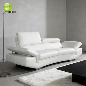 Sofá Reclinable de Cuero para el Hogar, Diseño Italiano, Elegante y Lujoso, para Sala de Estar/Oficina, Venta al Por Mayor - Product Image 1