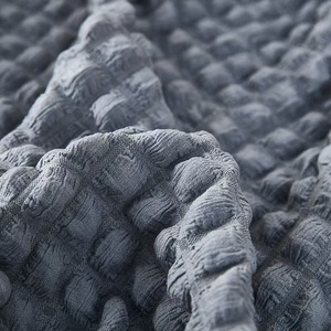 غطاء كنب بتصميم فقاعي جملة مقاوم للخدش، غطاء مقعد أريكة ذو ذراع سادة كبير قابل للتخصيص من السباندكس المرن - Product Image 2