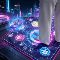 Tapis de danse électronique multifonctionnel avec chansons intégrées, tapis de jeu musical sensible au toucher pour les tout-petits de 3 ans et plus