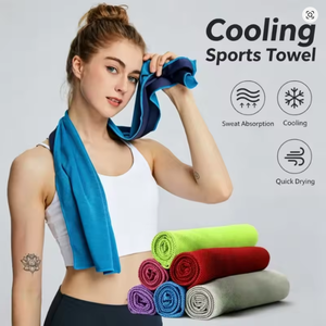 Hot Sell Gym Sweat Ice Cold Sports <b>Towels</b> and Cooling <b>Towel</b> for Sale Sport Gym Swimming Cool <b>Towels</b> logo Custom Cooling <b>Towel</b> - Product Image 4