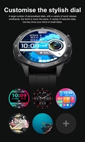 Montre connectée G54 avec écran TFT de 1,45 pouce, étanche IP67, assistant vocal IA Android, bracelet en gel de silice, suivi sportif et santé, réponse aux appels, boussole