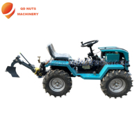 Mini tracteur de 16 à 20 ch, populaire en Europe, marché russe, CE, multifonction avec charrue, motoculteur, semoir, pelle à neige, coupe-herbe