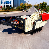Máquina Móvil de Fabricación de Arena para Minería, Producción In Situ, Sin Transporte, Proyecto Minero en el Extranjero