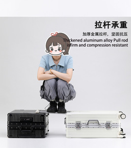 Valise de <span class=keywords><strong>cabine</strong></span> pour voyages d'affaires, poche avant, valise rigide à roulettes, accès rapide, pour ordinateur portable - Product Image 5