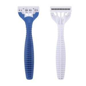 Rasoir pour homme à 3 lames, production de masse, design compact et portable, rasoir antidérapant - Product Image 1